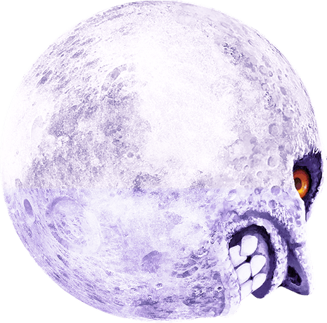 Majoras Mask Moon PNG