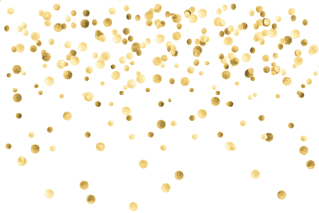 Gold Confetti PNG