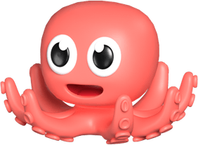 Octopus Emoji PNG