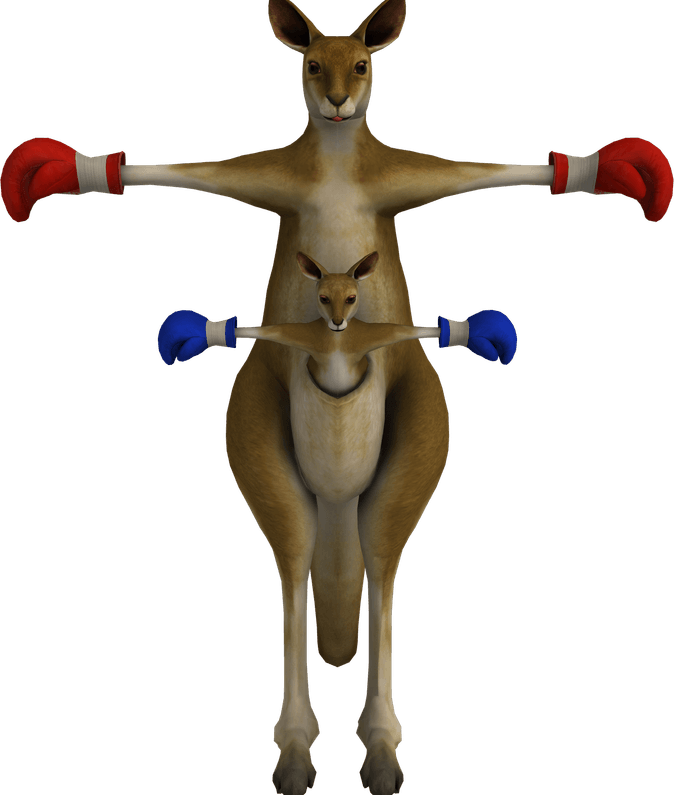 Kangaroo Roger PNG