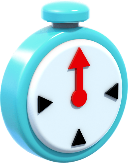 Spinning Clock PNG