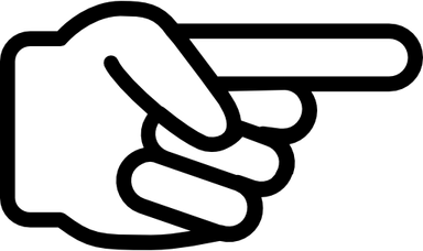 Pointing Hand PNG