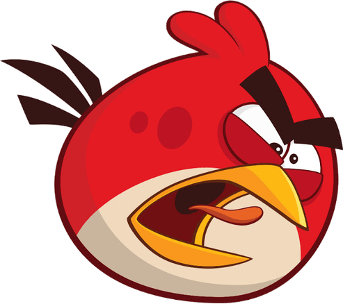 Screaming Bird PNG