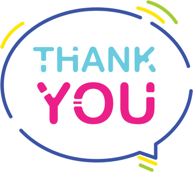 Thank You Speech Bubble PNG