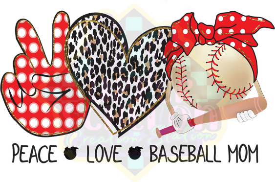 Baseball Mom PNG