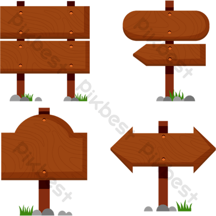 Wood Sign PNG