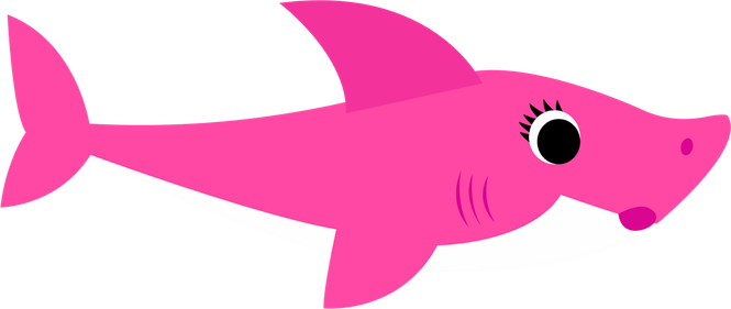 Baby Shark Rosa PNG