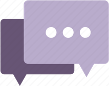 Retro Text Bubble PNG
