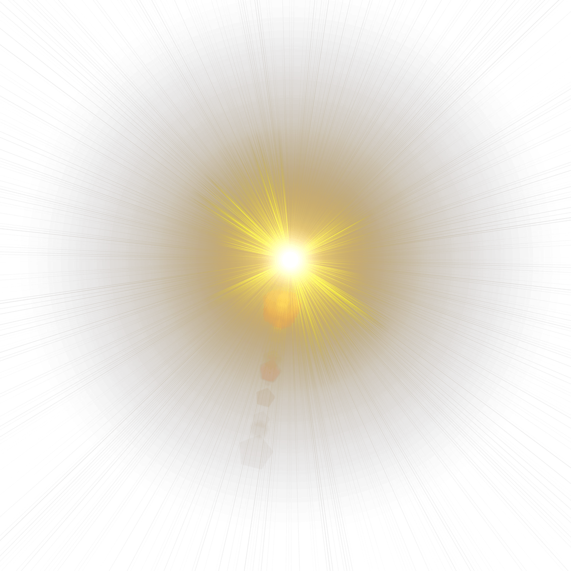 Gold Flare PNG