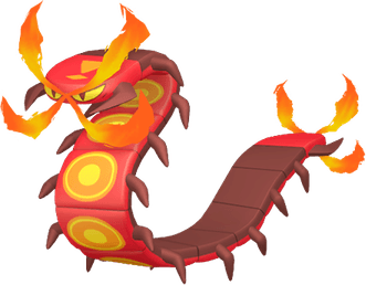 Centiskorch Pokemon PNG