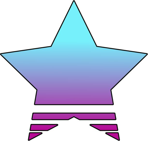 80s Star PNG