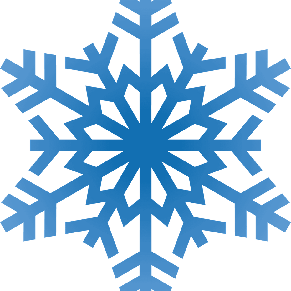 Blue Snowflakes PNG