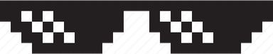 Thug Life Sunglasses PNG