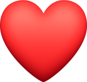 Red Heart Emoji PNG