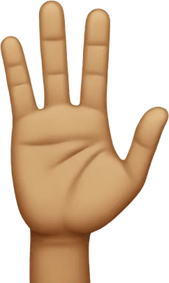 Fingers Crossed Emoji PNG