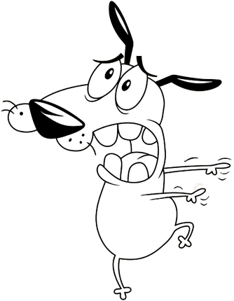 Courage The Cowardly Dog PNG