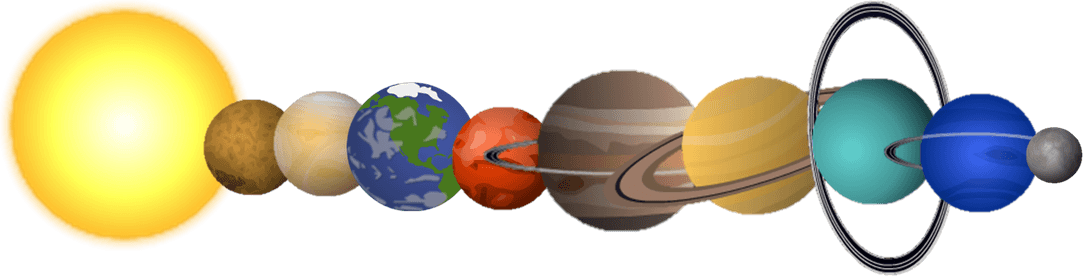 Solar System PNG