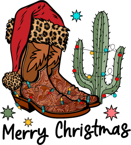 Western Christmas PNG