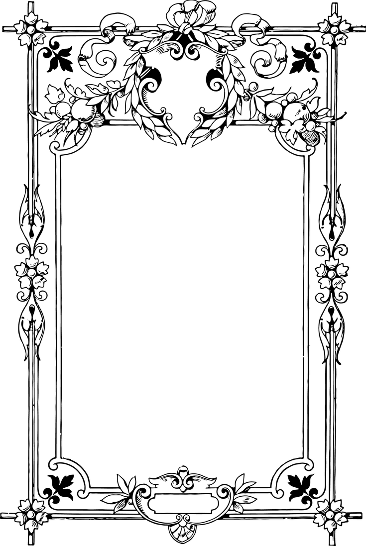 Victorian Border PNG