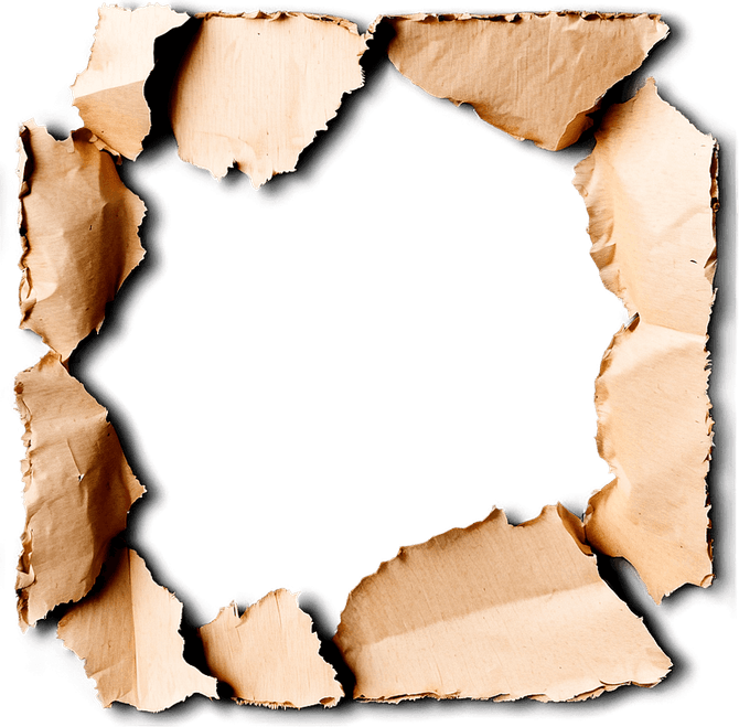 Ripped Newspaper PNG