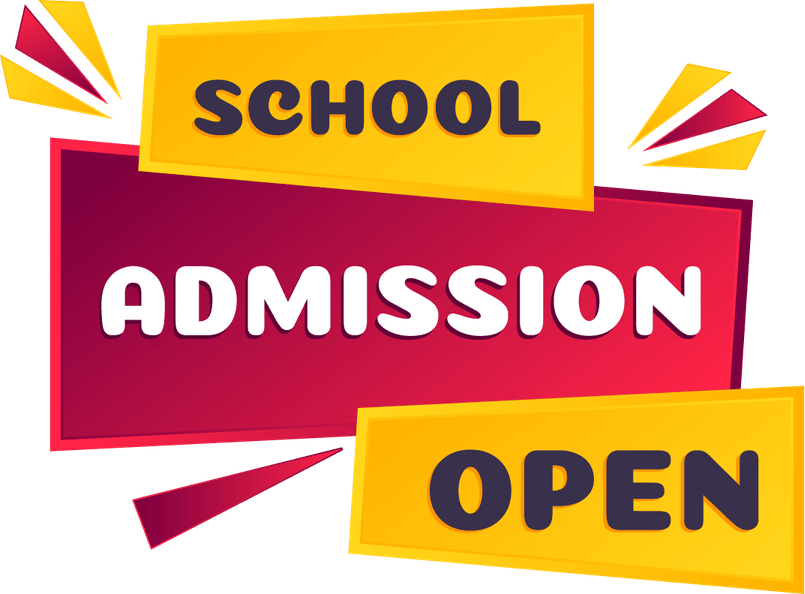 School Admission Open Banner PNG
