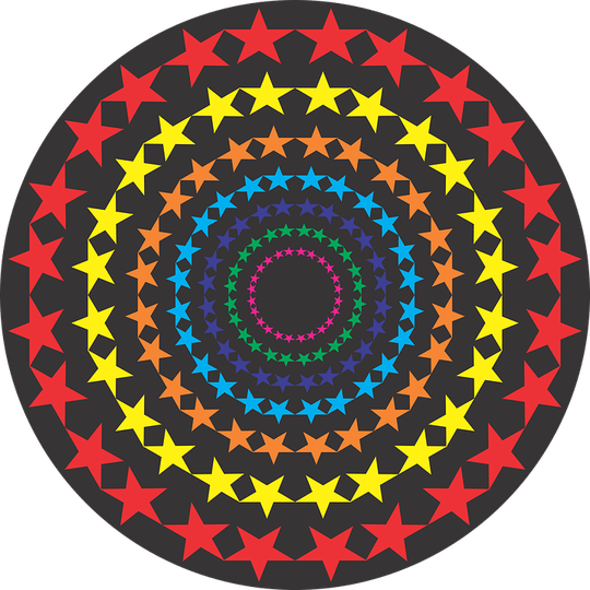 13 Stars Circle PNG