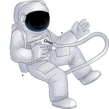 Astronaut Cartoon PNG