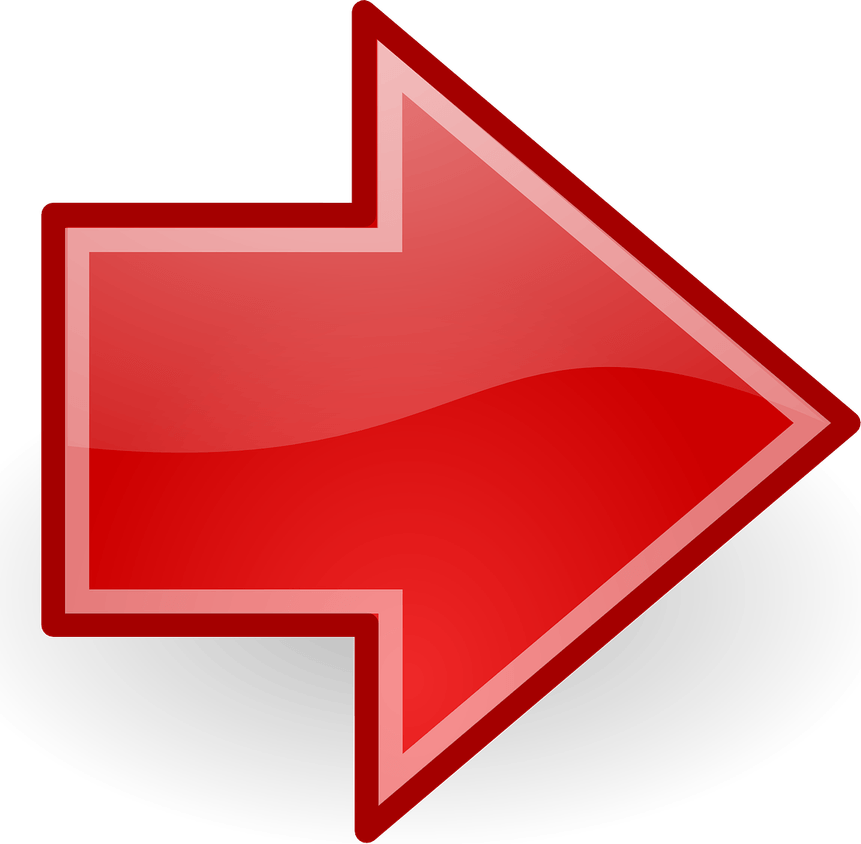 Red Arrow Right Arrow PNG
