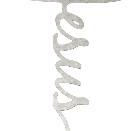 White Jesus Cross PNG