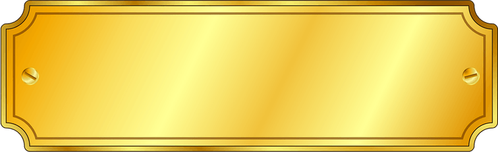Name Plate PNG