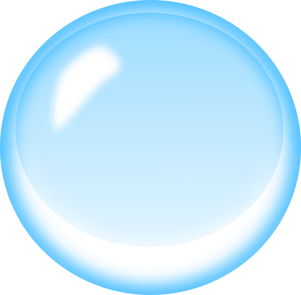 Blue Bubble PNG