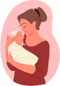 Holding Baby PNG