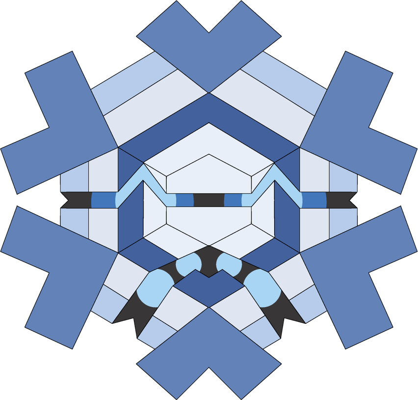Cryogonal Pokemon PNG