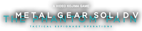 Metal Gear Solid V The Phantom Pain Logo PNG
