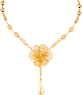Gold Necklace PNG