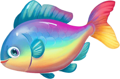 Rainbow Fish PNG