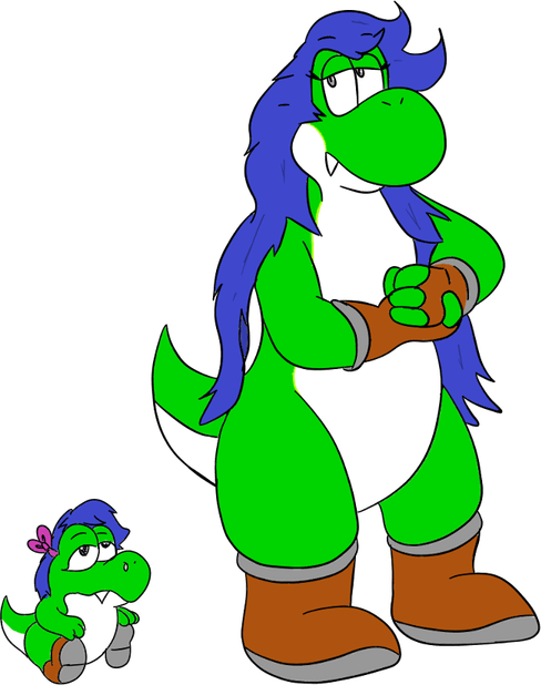 Beeg Yoshi PNG