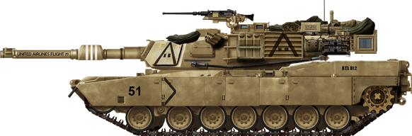 Abrams Tank PNG