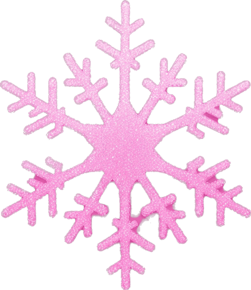 Glitter Snowflake PNG