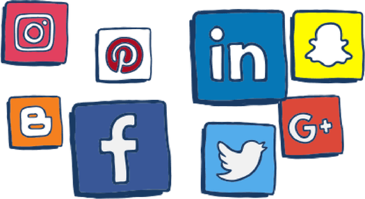 Social Media Logos PNG