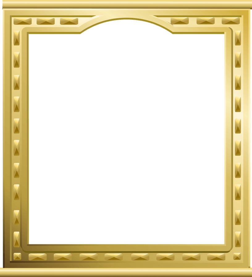 Gold Fram PNG