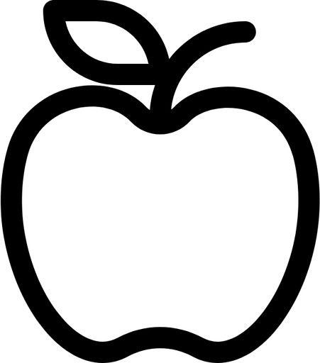 Apple 2d PNG