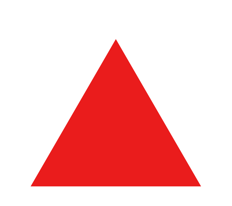 Red Triangle PNG