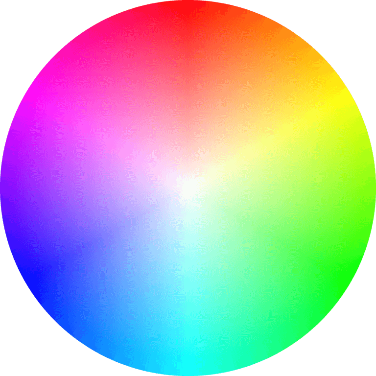Color Wheel PNG