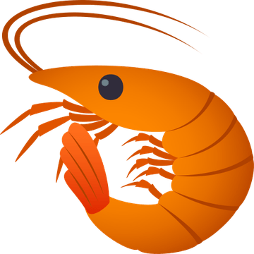 Shrimp Emoji PNG