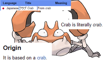 Krabby Pokemon PNG