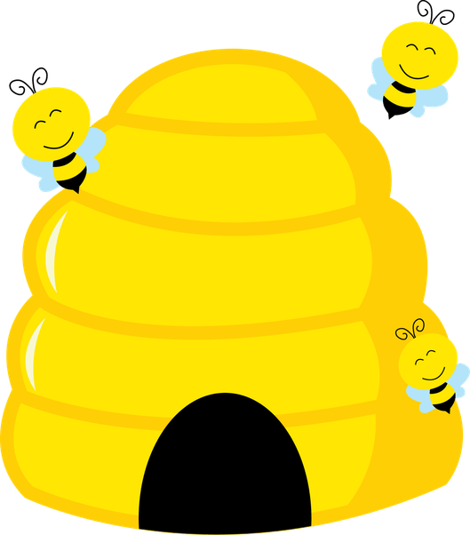 Beehive Cartoon PNG
