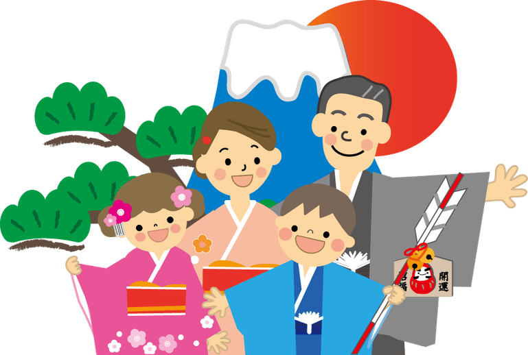 New Year In Japanese PNG