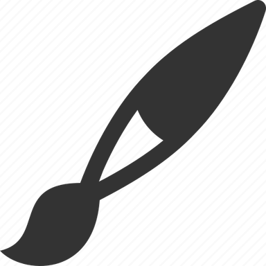 Brush Paint Black PNG
