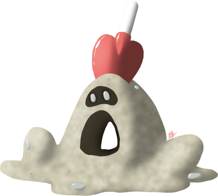 Sandygast Pokemon PNG